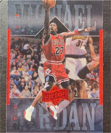 1999 Upper Deck Athlete of the Century #55 Michael Jordan — front