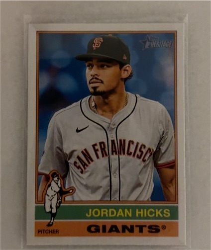 2025 Topps Heritage #100 Jordan Hicks — front