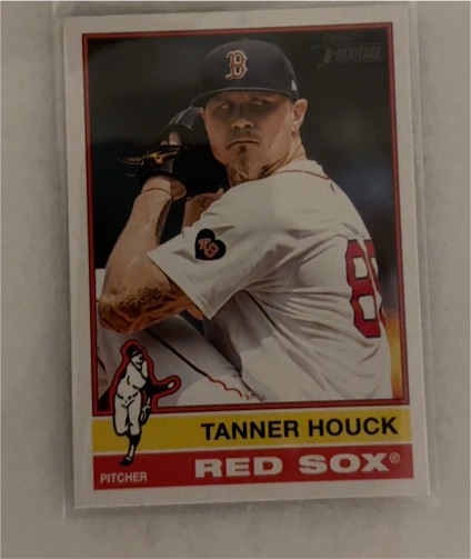 2025 Topps Heritage #30 Tanner Houck — front