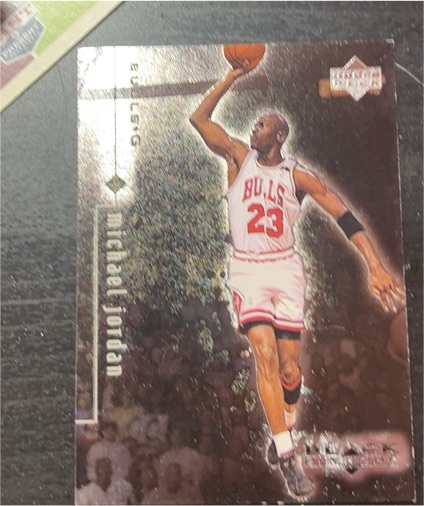 1998-99 Upper Deck Black Diamond #8 Michael Jordan — front