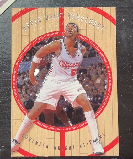 1998 Upper Deck Hardcourt #42 Lorenzen Wright — front