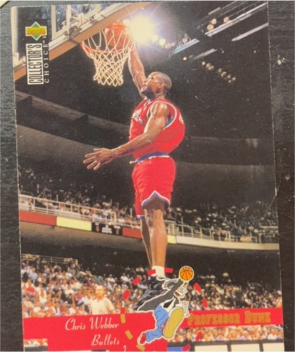 1995-96 Upper Deck Collector's Choice #200 Chris Webber — front