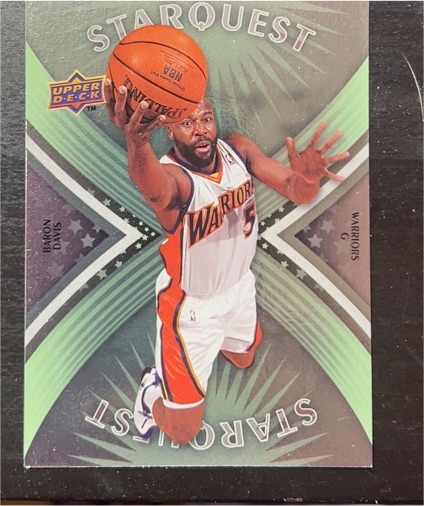 2008-09 Upper Deck First Edition Starquest Green #SQ-7 Baron Davis — front