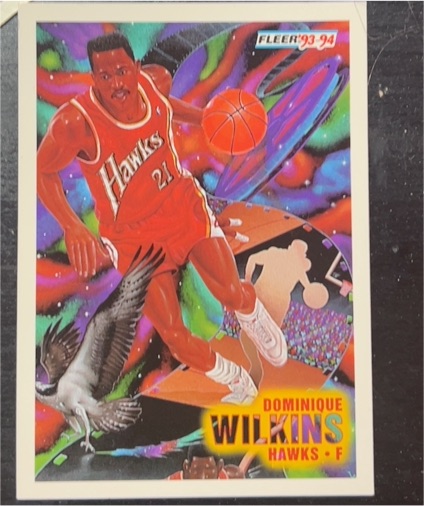 1993-94 Fleer #237 Dominique Wilkins — front