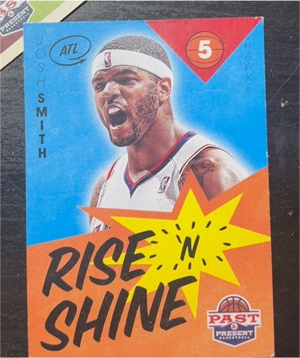2012-13 Panini Past and Present Rise N Shine #5 Josh Smith — front