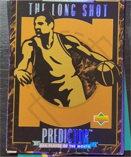 1995-96 Upper Deck #R10 The Long Shot Predictor — front