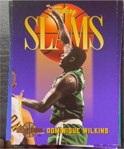 1994-95 SkyBox Sky Slams #311 Dominique Wilkins — front