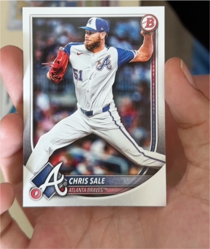 2025 Bowman #82 Chris Sale — front