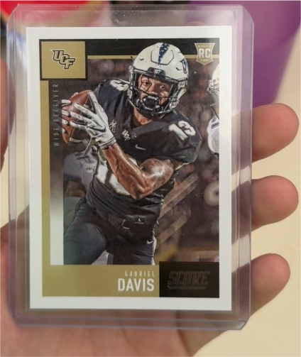 2020 Panini Score #423 Gabriel Davis Rookie RC — front