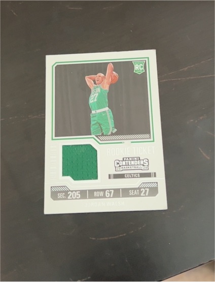 2023-24 Panini Contenders Rookie Ticket #RTS-WAL Jordan Walsh — front