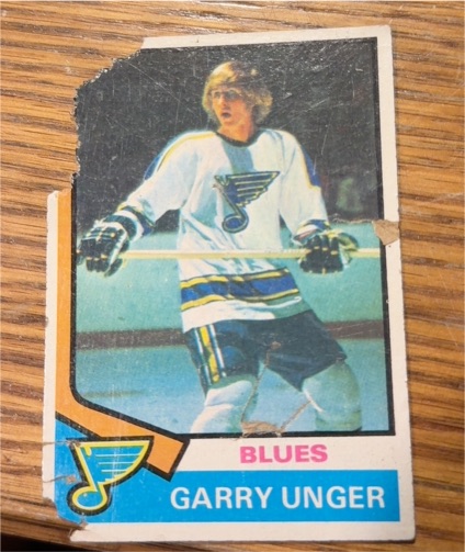 1974-75 O-Pee-Chee #237 Garry Unger — front