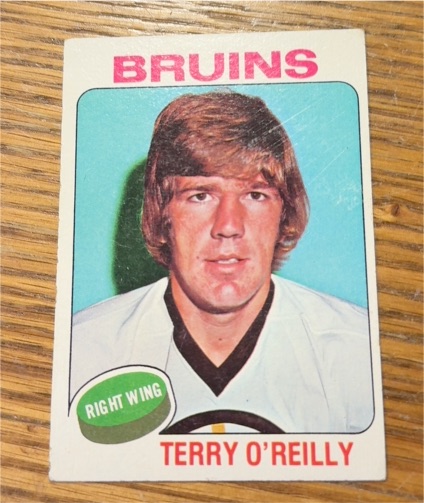 1975-76 Topps #301 Terry O'Reilly — front