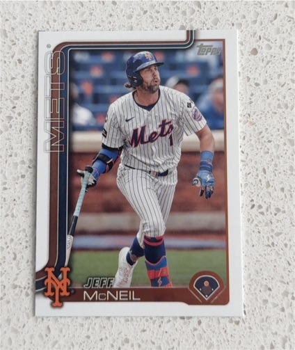 2025 Topps Series 1 #149 Jeff McNeil — front