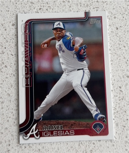 2025 Topps Series 1 #304 Raisel Iglesias — front