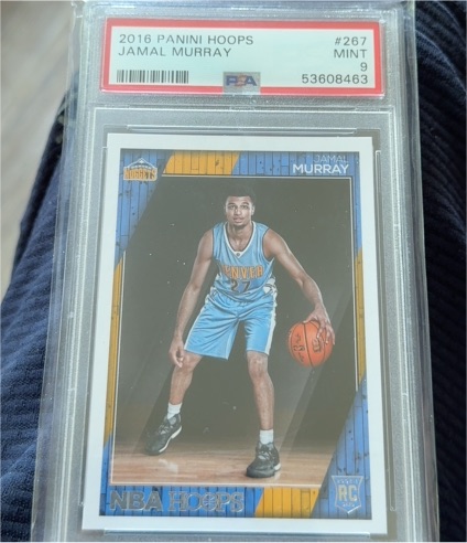 2016 Panini Hoops #267 Jamal Murray — front