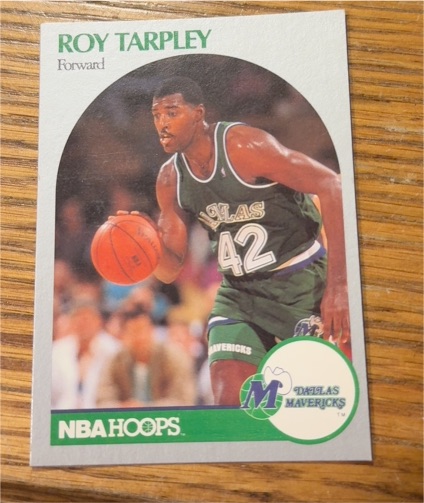1990 NBA Hoops #88 Roy Tarpley — front