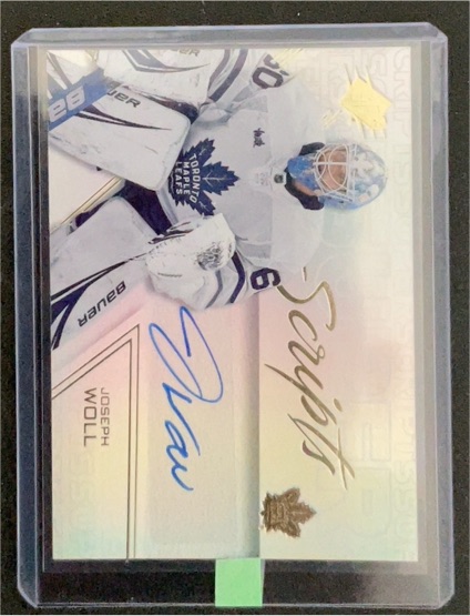 2020-21 SP Authentic Script #Joseph Woll — front