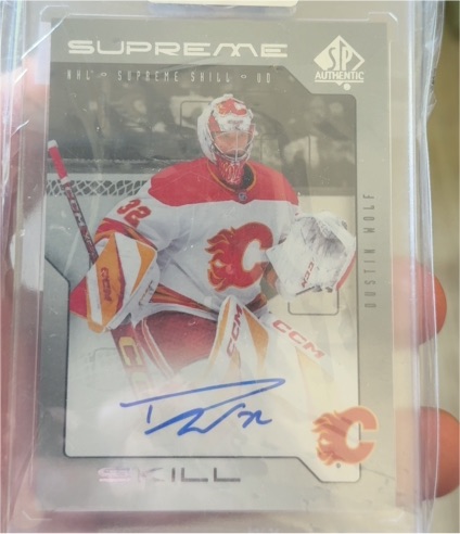 2023 SP Authentic Supreme Skill #SSK-JW Justin Wolf — front
