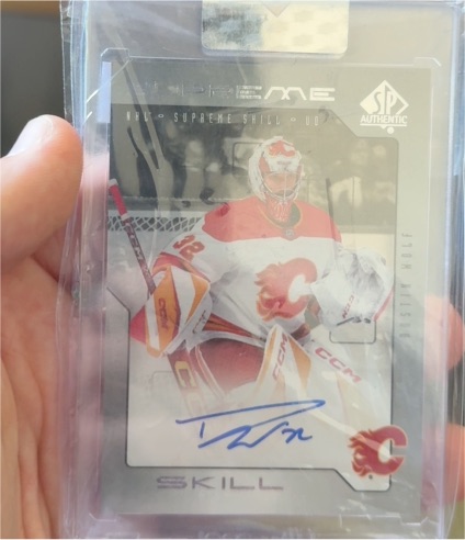 2023-24 Upper Deck Supreme Skill #SSK-DW Dustin Wolf — front