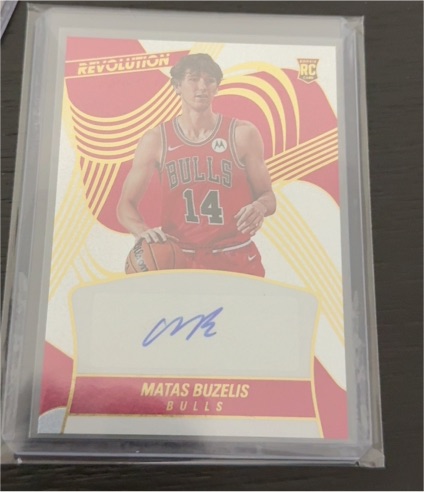 2024-25 Panini Revolution #RA-MAT Matas Buzelis — front