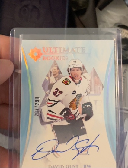 2023-24 Upper Deck Ultimate Collection Ultimate Rookies #37 David Gust — front