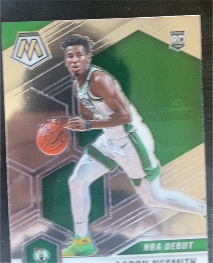 2020-21 Panini Mosaic #279 Aaron Nesmith — front