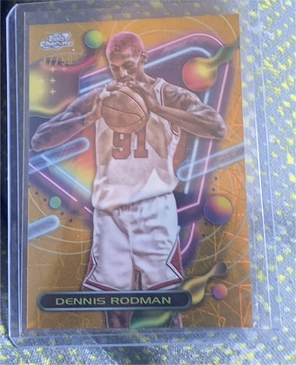 2023-24 Topps Chrome Cosmic #22 Dennis Rodman — front