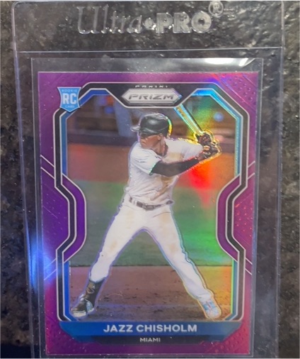 2021 Panini Prizm #136 Jazz Chisholm — front