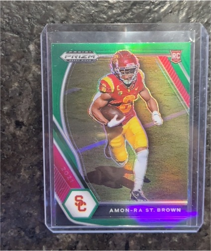 2021 Panini Prizm Draft Picks #133 Amon-Ra St. Brown — front