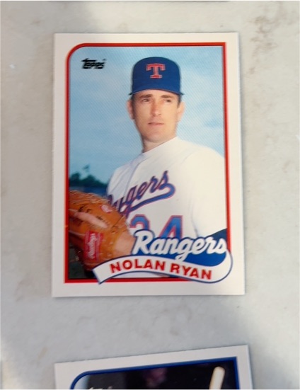 1989 Topps Traded #106T Nolan Ryan Texas Rangers — front