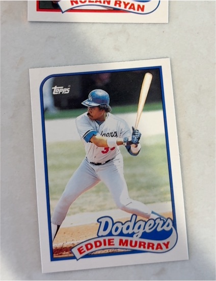 1989 Topps Traded #87T Eddie Murray — front