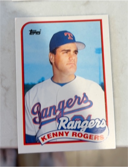 1989 Topps Traded #104T Kenny Rogers — front