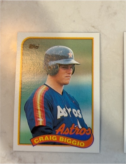 1989 Topps #49 Craig Biggio — front