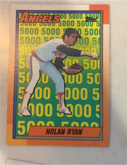 1990 Topps #3 Nolan Ryan — front