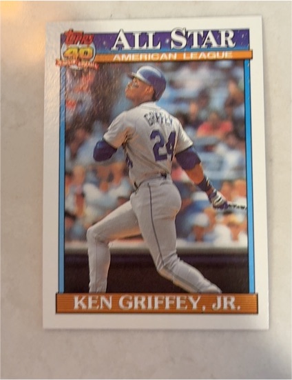 1991 Topps #392 Ken Griffey Jr. — front