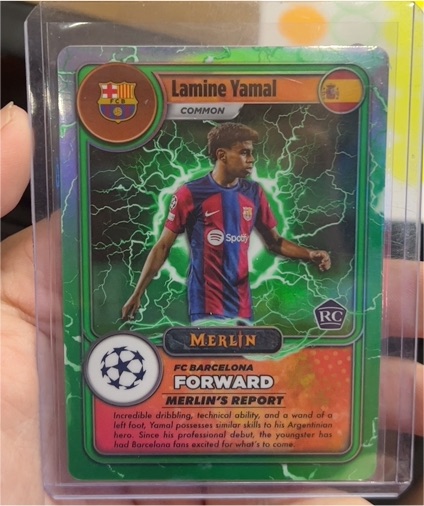 2023-24 Topps Merlin #MG-10 Lamine Yamal — front