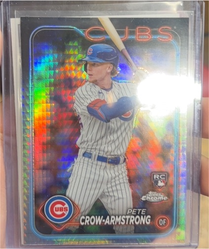 2024 Topps Chrome #16 Pete Crow-Armstrong — front