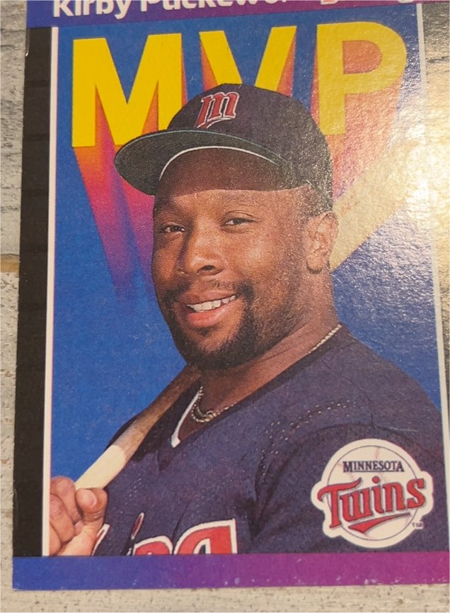 1989 Donruss MVP #BC-1 Kirby Puckett — front