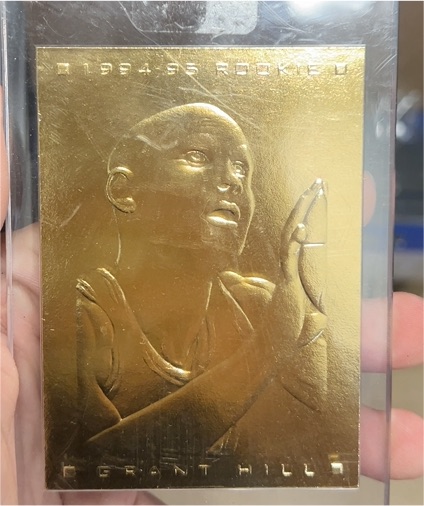 1994-95 Skybox Premium #GHO Grant Hill Gold Rookie — front