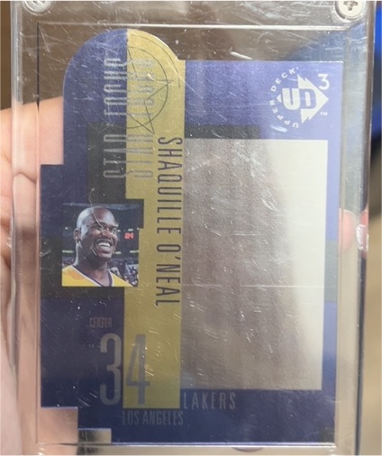 1996 Upper Deck UD3 #34 Shaquille O'Neal — front