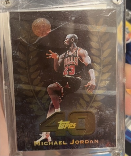 1997-98 Topps #T40-5 Michael Jordan — front