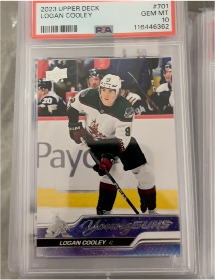 2023-24 Upper Deck Extended Series #701 Logan Cooley — front