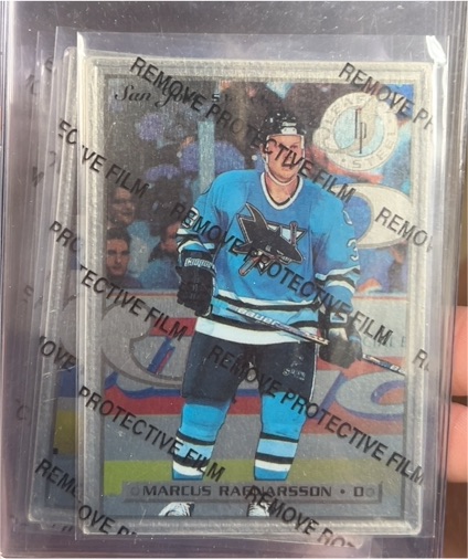 1996-97 Leaf Preferred Steel #13 Marcus Ragnarsson — front