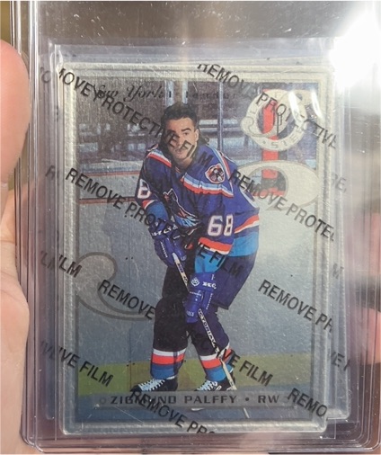 1996-97 Leaf Preferred Steel #32 Zigmund Palffy — front