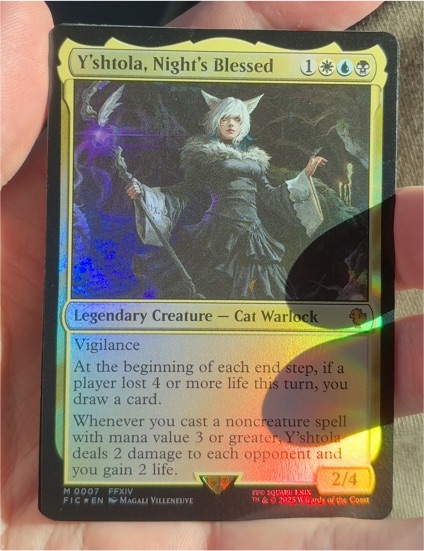 2025 Magic #0007 Y'shtola, Night's Blessed — front