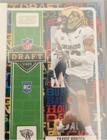 2025 Panini Score NFL Draft Travis Hunter — front