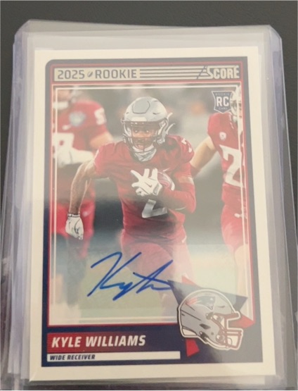 2025 Panini Score #57 Kyle Williams Rookie — front