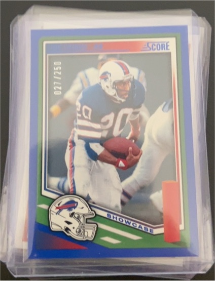 2025 Panini Score Football #293 Joe Cribbs Showcase — front
