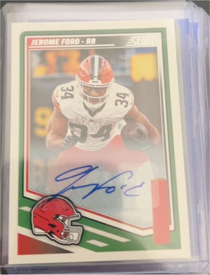 2025 Panini Score #255 Jerome Ford — front