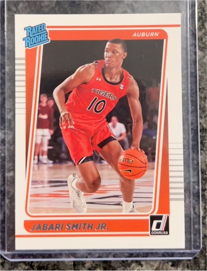 2022-23 Panini Chronicles Draft Picks Donruss #9 Jabari Smith Jr. — front